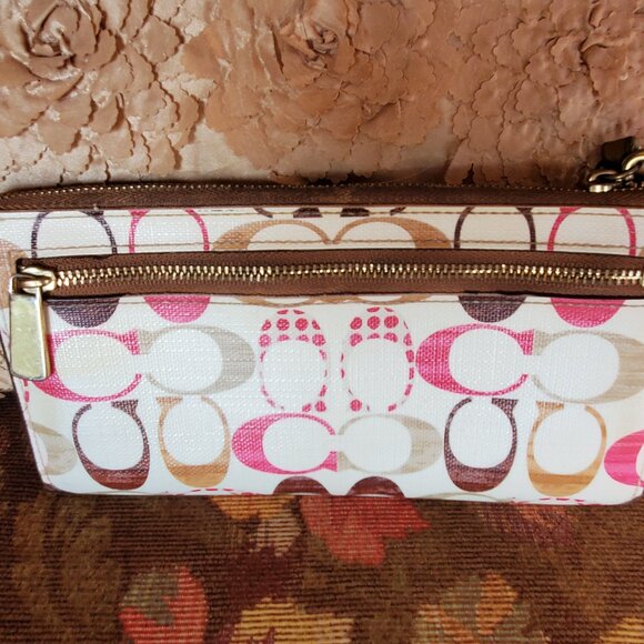 Coach Signature Wallet Wristlet - Picture 3 of 7
